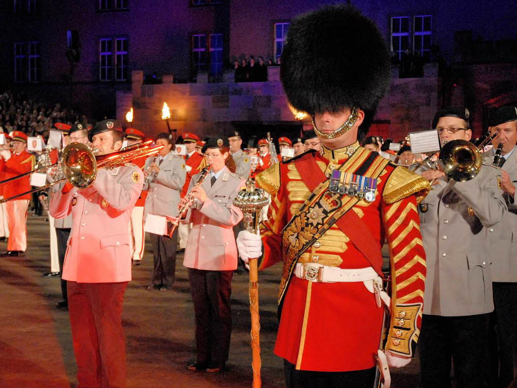 Impressionen vom Basel Tattoo 2011