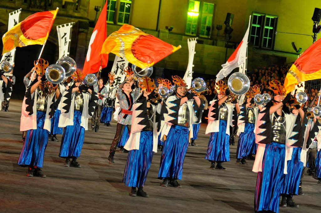 Impressionen vom Basel Tattoo 2011