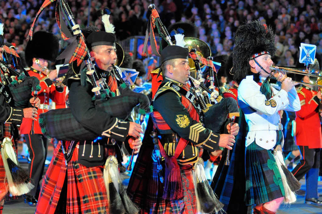 Impressionen vom Basel Tattoo 2011