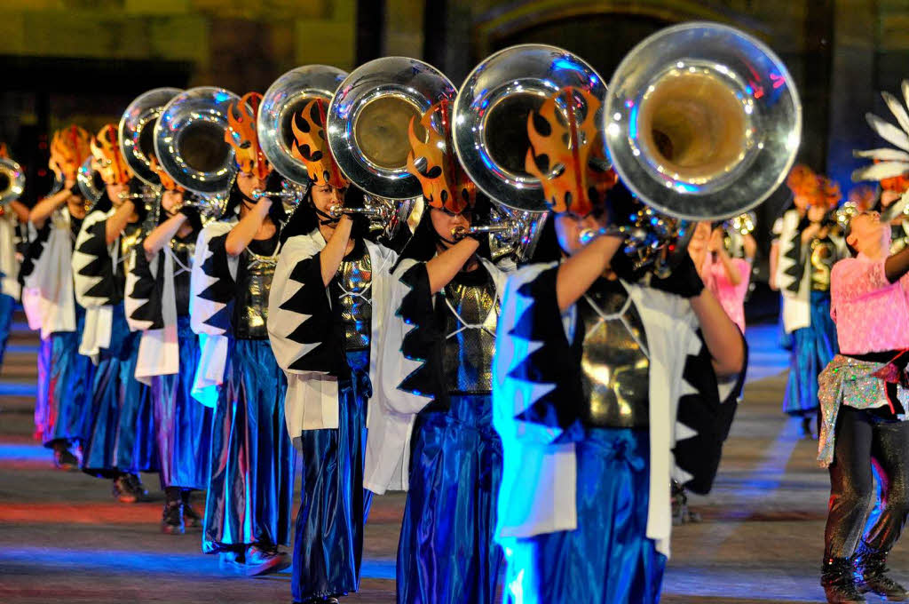 Impressionen vom Basel Tattoo 2011