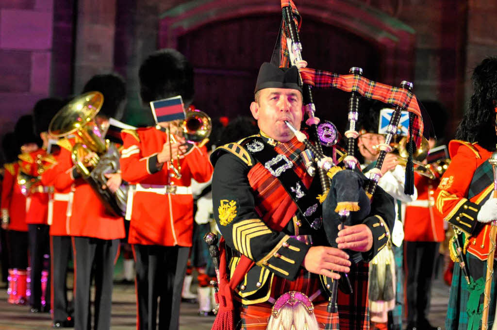 Impressionen vom Basel Tattoo 2011