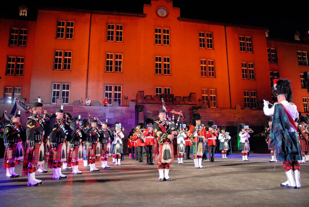 Impressionen vom Basel Tattoo 2011