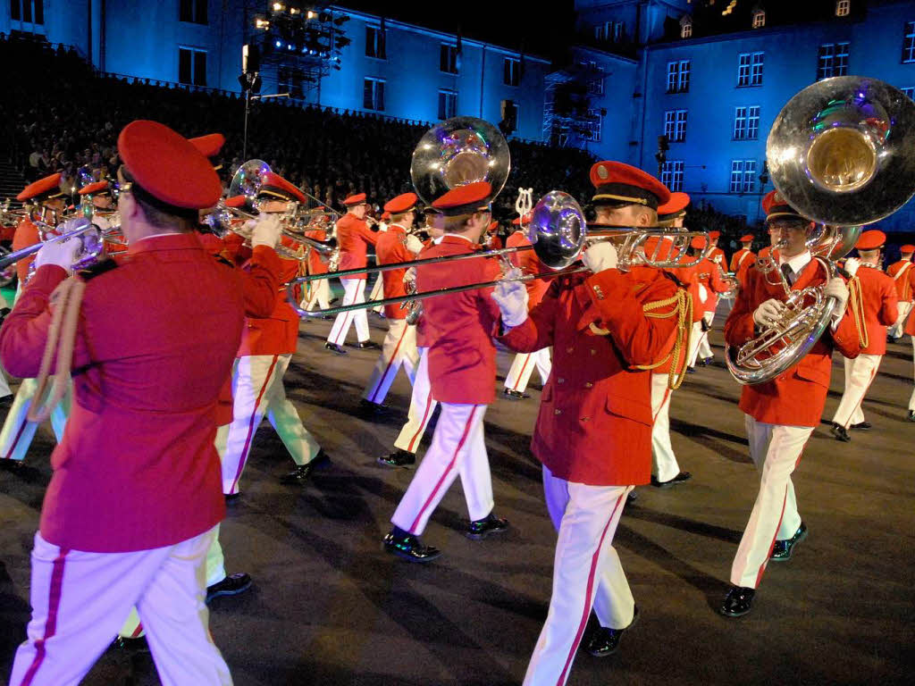 Impressionen vom Basel Tattoo 2011