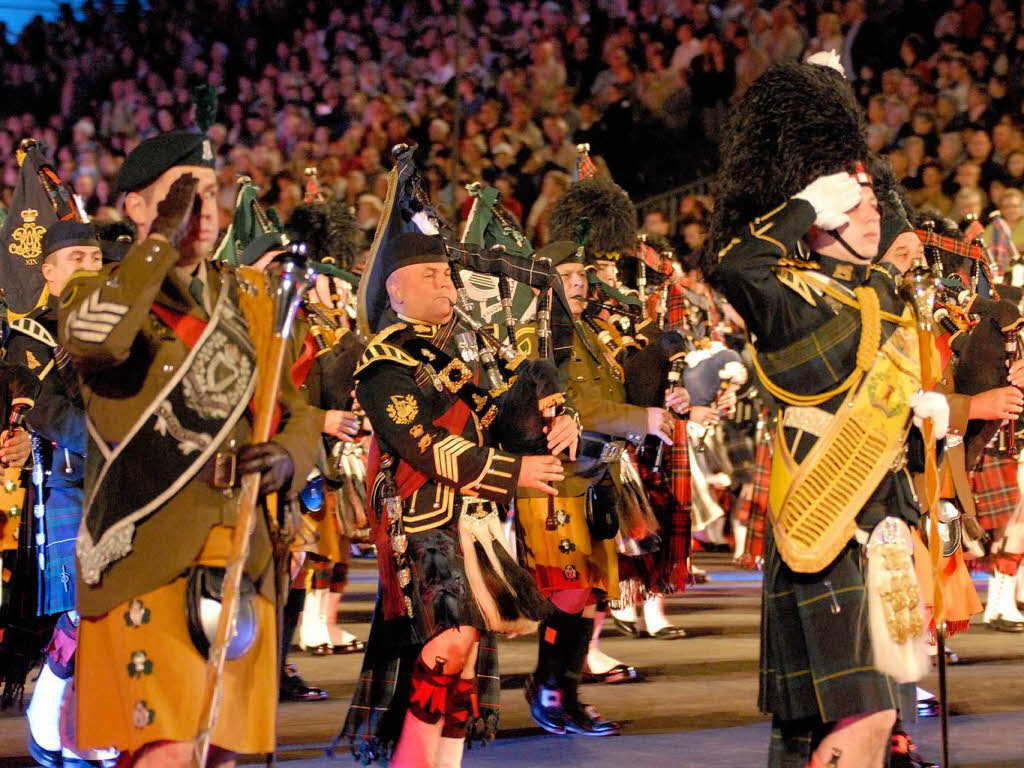 Impressionen vom Basel Tattoo 2011