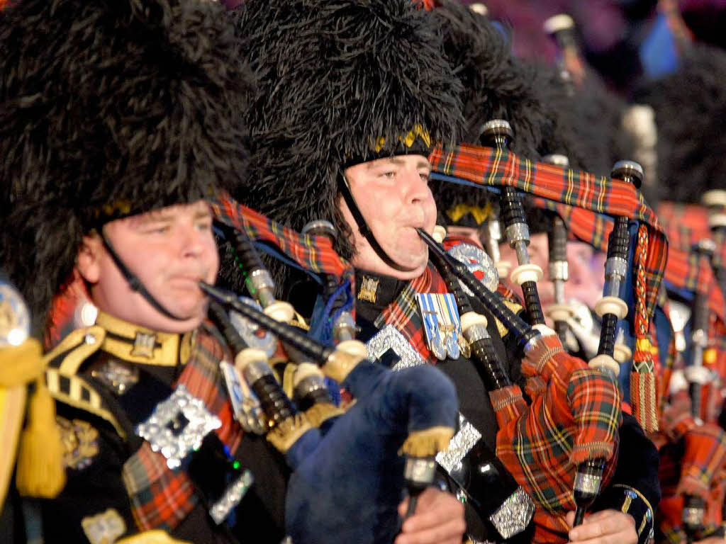 Impressionen vom Basel Tattoo 2011