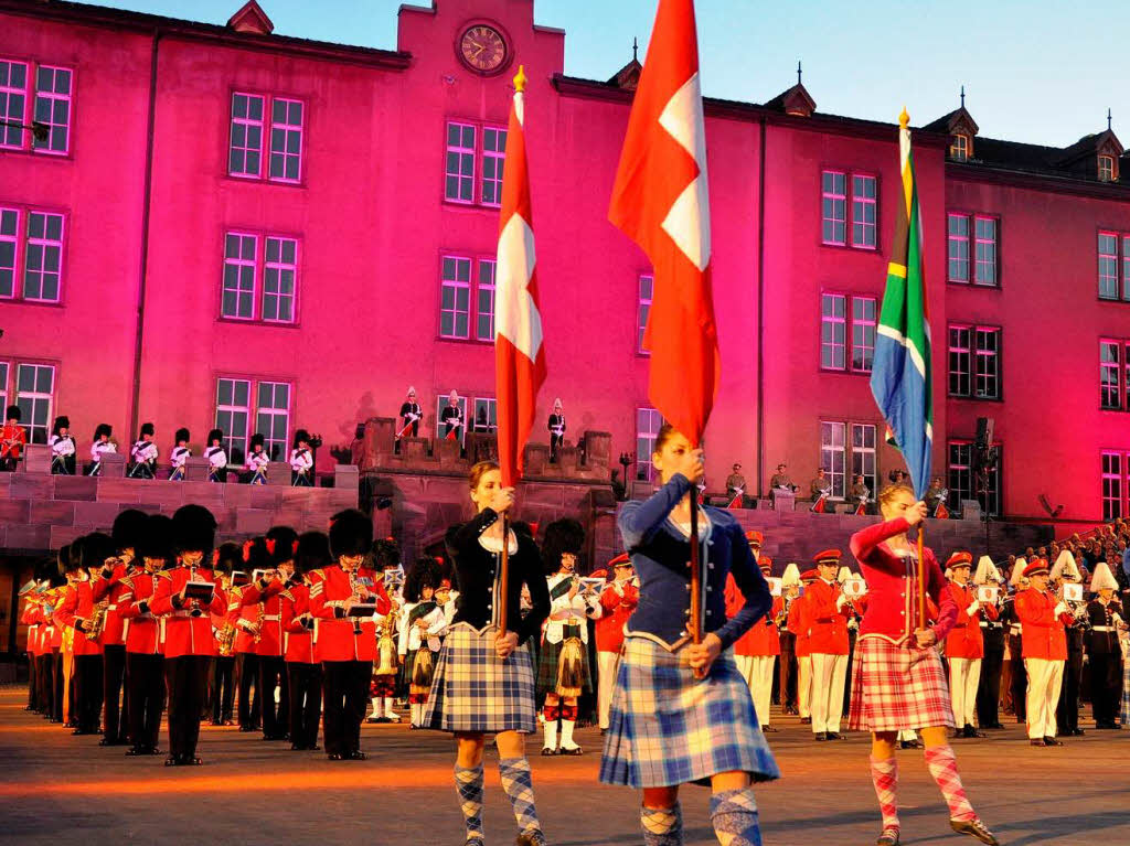 Impressionen vom Basel Tattoo 2011