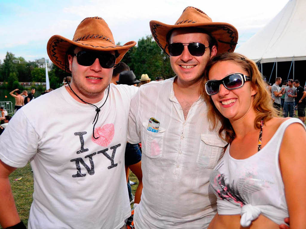 Bei der Sea of Love 2011 wurde nicht nur zur Musik gefeiert, sondern einfach auch so. Wild oder ganz entspannt.