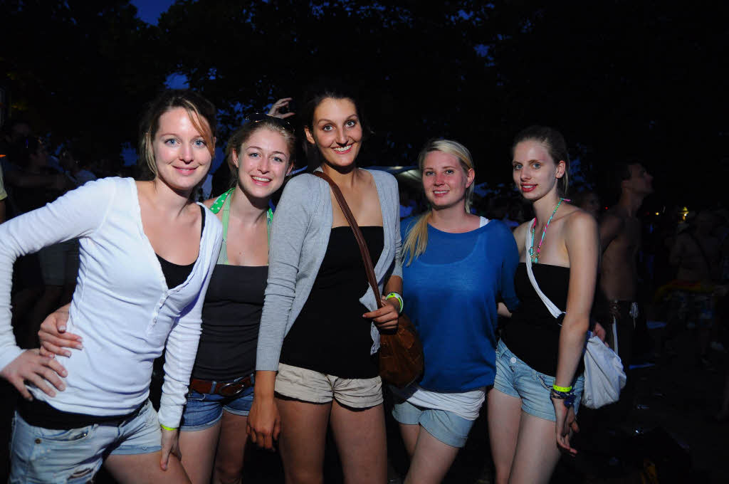 Bei der Sea of Love 2011 wurde nicht nur zur Musik gefeiert, sondern einfach auch so. Wild oder ganz entspannt.