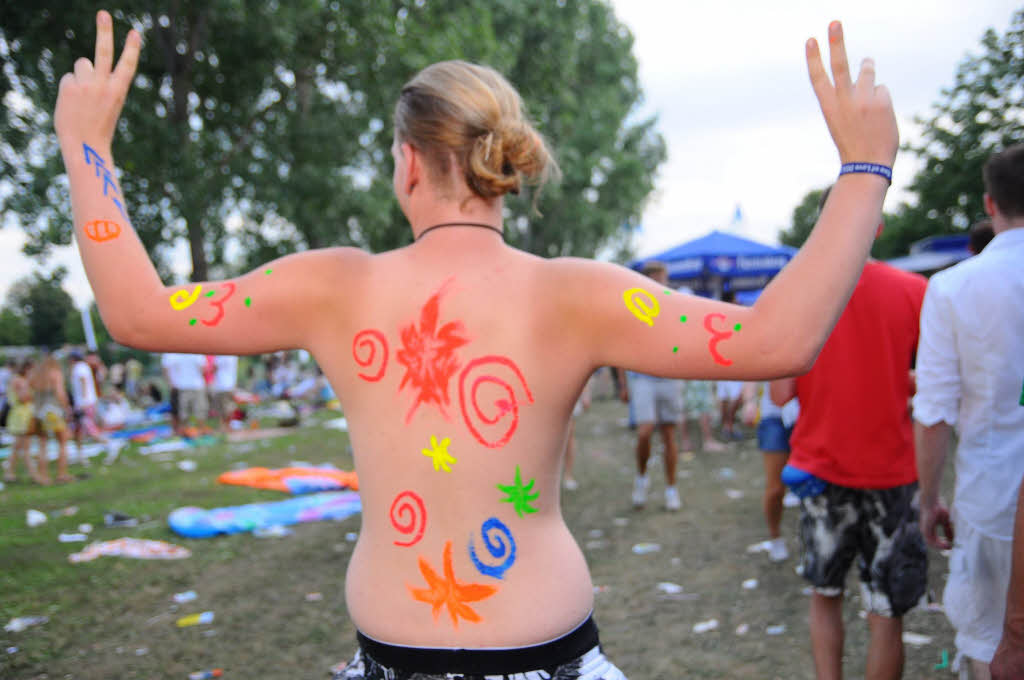 Bei der Sea of Love 2011 wurde nicht nur zur Musik gefeiert, sondern einfach auch so. Wild oder ganz entspannt.