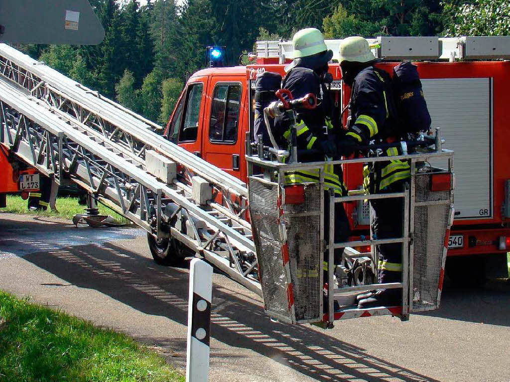 Das 50 jhrige Bestehen der  Feuerwehr Ebnet wurde gebhrend gefeiert.