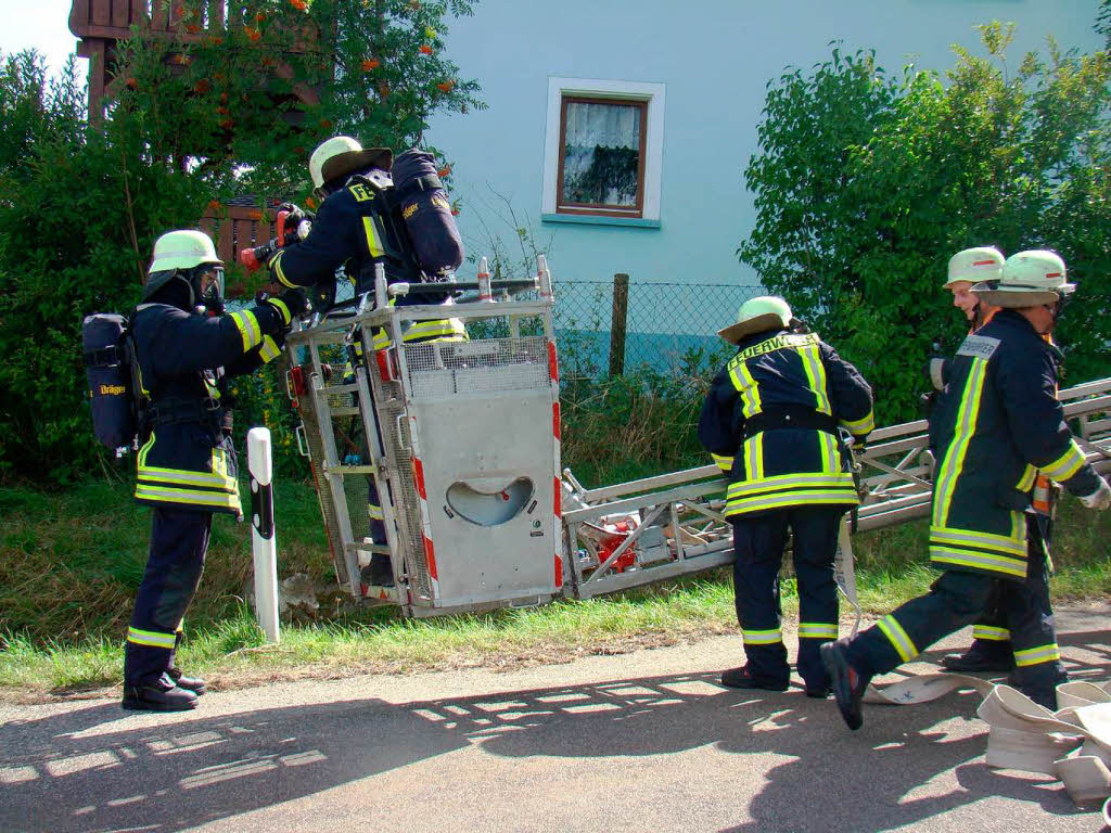 Das 50 jhrige Bestehen der  Feuerwehr Ebnet wurde gebhrend gefeiert.