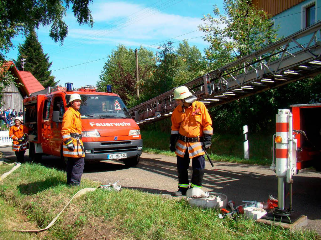 Das 50 jhrige Bestehen der  Feuerwehr Ebnet wurde gebhrend gefeiert.