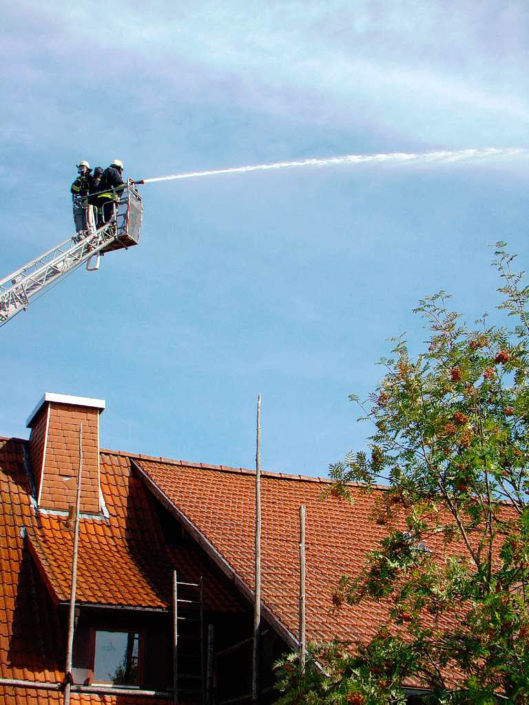 Das 50 jhrige Bestehen der  Feuerwehr Ebnet wurde gebhrend gefeiert.