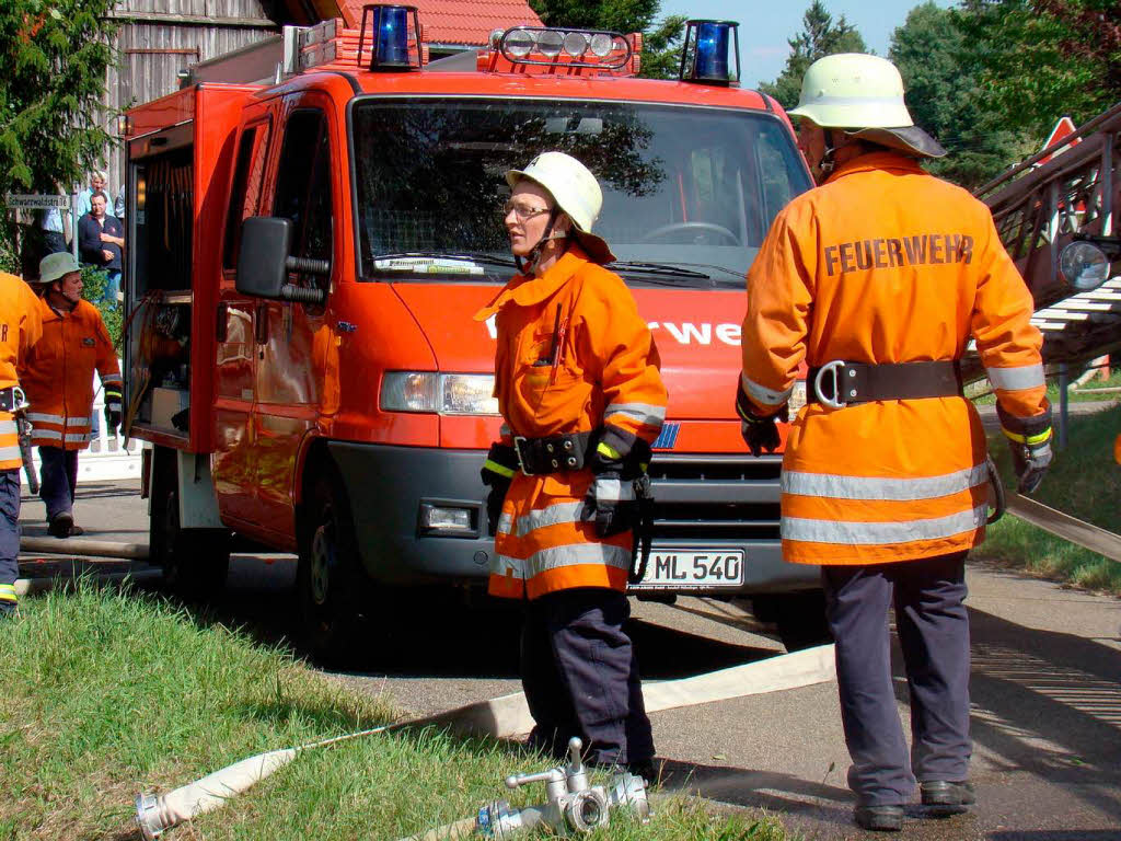 Das 50 jhrige Bestehen der  Feuerwehr Ebnet wurde gebhrend gefeiert.