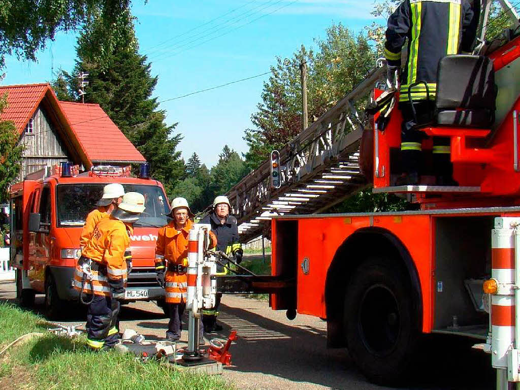 Das 50 jhrige Bestehen der  Feuerwehr Ebnet wurde gebhrend gefeiert.