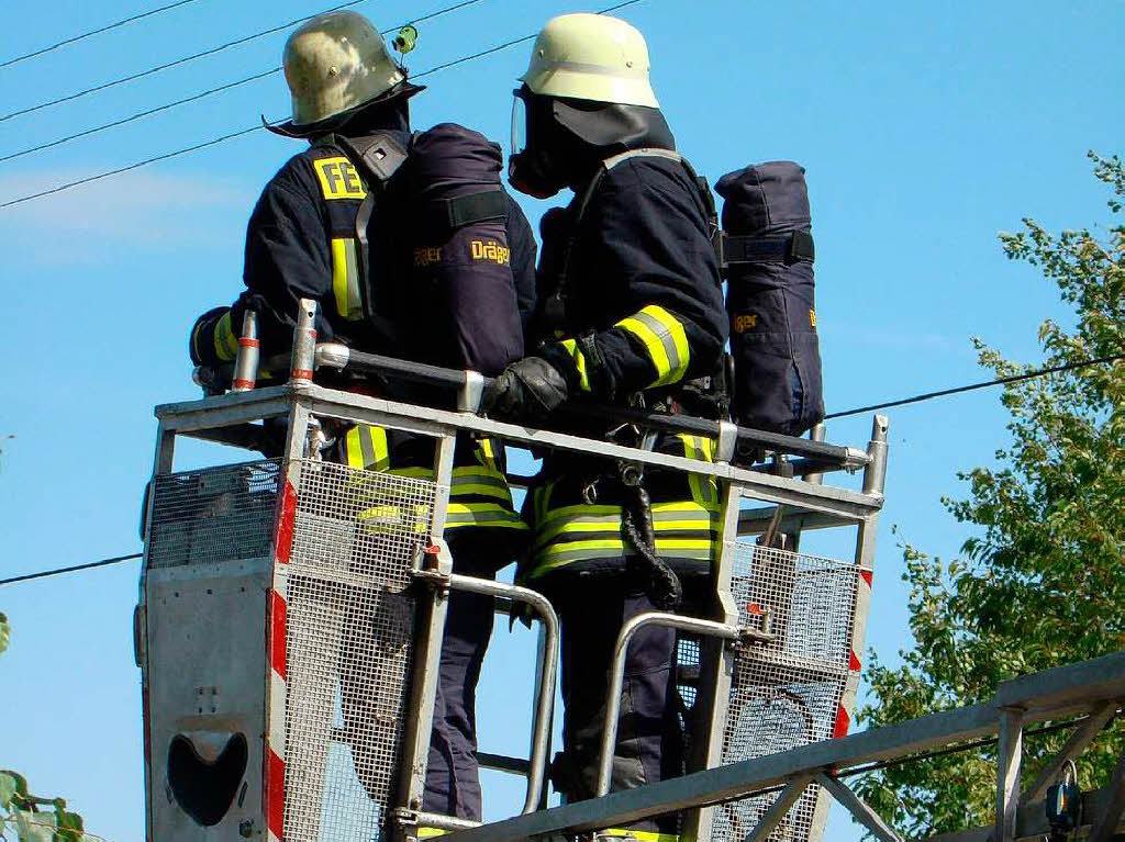 Das 50 jhrige Bestehen der  Feuerwehr Ebnet wurde gebhrend gefeiert.