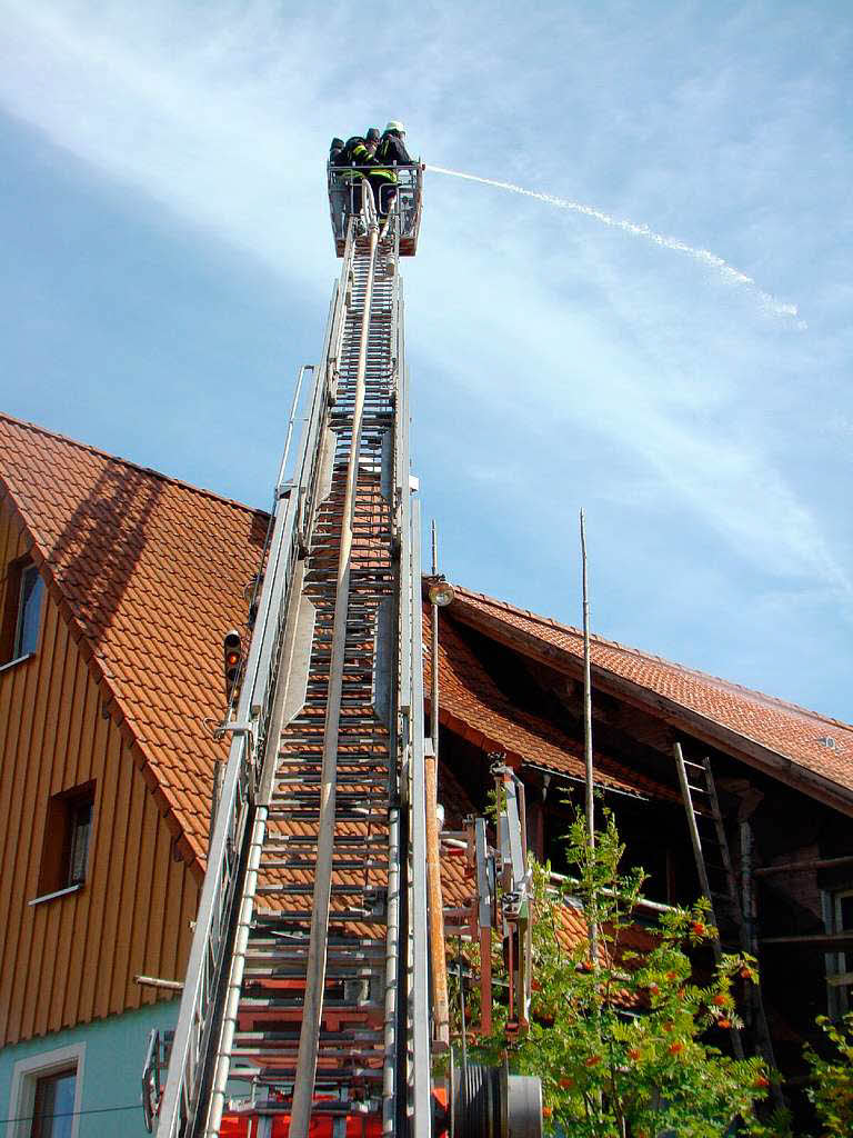 Das 50 jhrige Bestehen der  Feuerwehr Ebnet wurde gebhrend gefeiert.