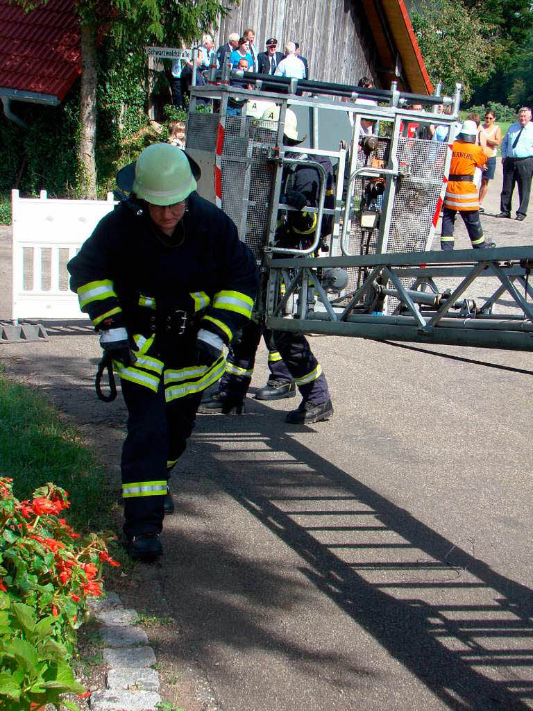 Das 50 jhrige Bestehen der  Feuerwehr Ebnet wurde gebhrend gefeiert.