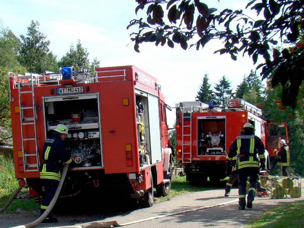 Das 50 jhrige Bestehen der  Feuerwehr Ebnet wurde gebhrend gefeiert.