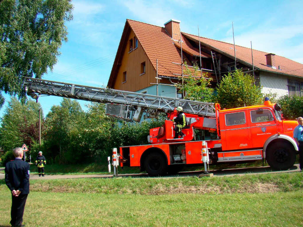 Das 50 jhrige Bestehen der  Feuerwehr Ebnet wurde gebhrend gefeiert.