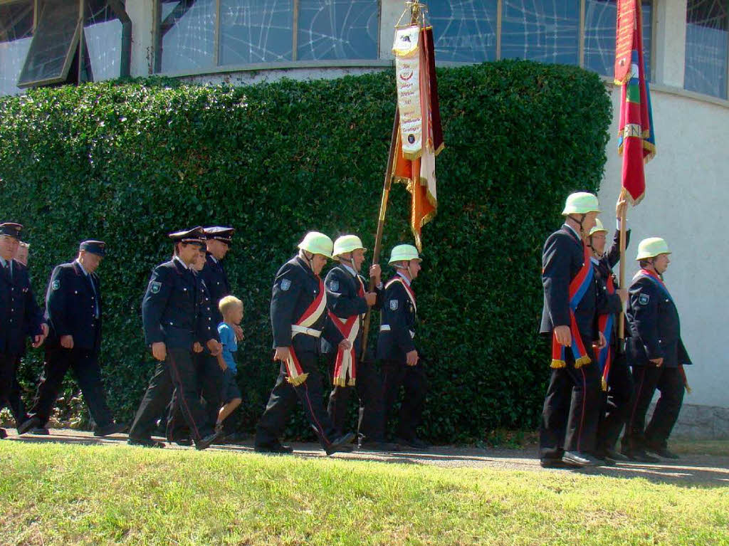 Das 50 jhrige Bestehen der  Feuerwehr Ebnet wurde gebhrend gefeiert.