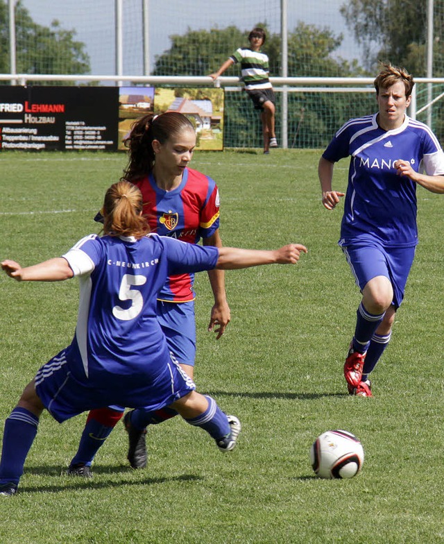 Schweizer Duell: Neunkirch gegen Basel oder Zweitliga gegen Erstliga  | Foto: Chris Seifried