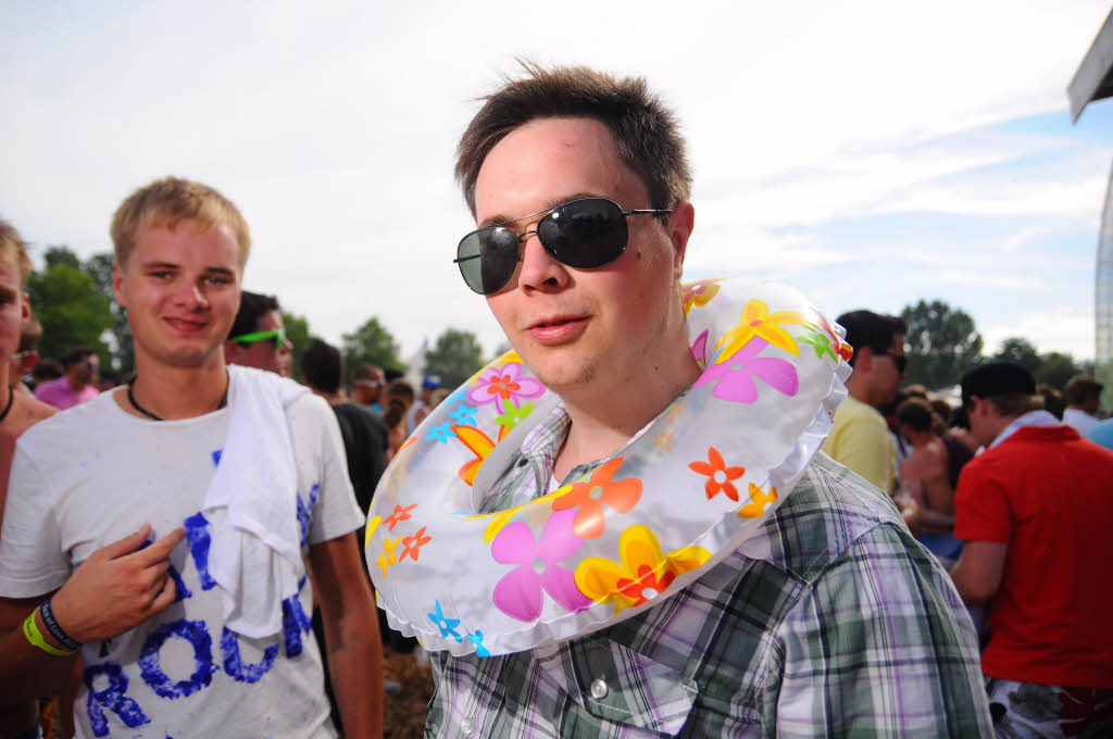 Bei der Sea of Love 2011 wurde nicht nur zur Musik gefeiert, sondern einfach auch so. Wild oder ganz entspannt.