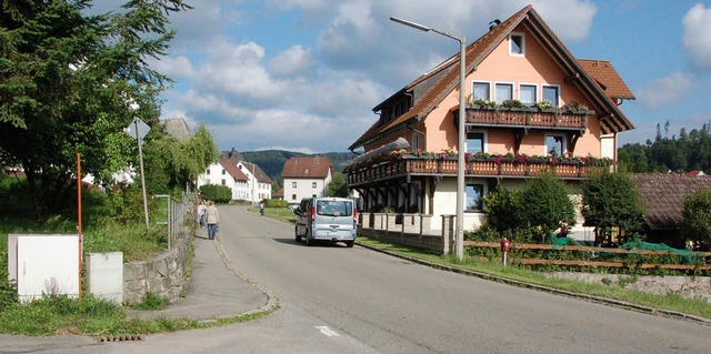 Rad- und Gehweg entlang der B 315 in Lenzkirch geplant  | Foto: Horst A. B