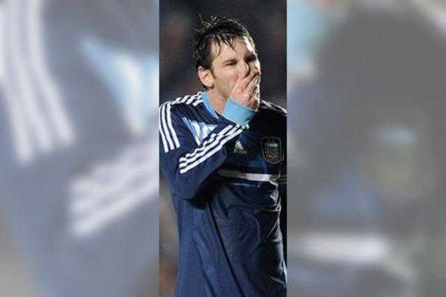 Messi kann Argentinien nicht helfen