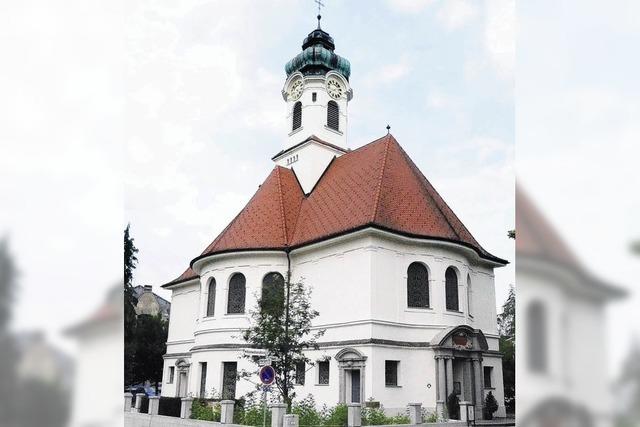 Christuskirche als Leuchtturm