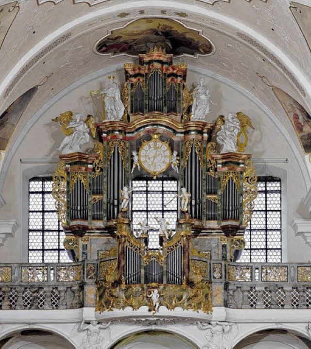 Orgel in der Barockkirche St. Peter  | Foto: privat
