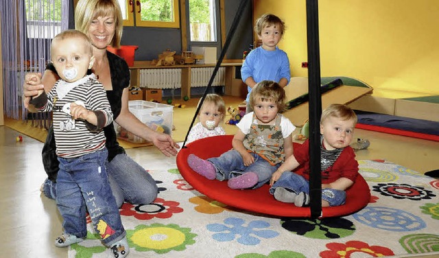 Die Kleinkindbetreuung in Bahlingen wi...al eingestellt, als vorgeschrieben ist  | Foto: Markus Zimmermann