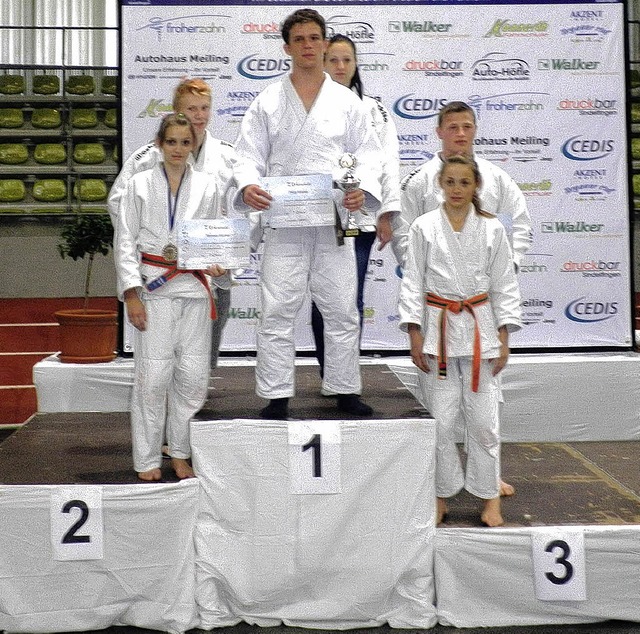 Die Heitersheimer Judoka waren beim in...e  souvern beim ersten Wettkampftag.   | Foto: Privat