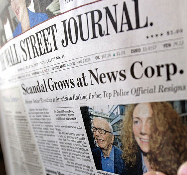 Das &#8222;Wall Street Journal&#8220; kmpft um seinen guten Ruf.  | Foto: afp