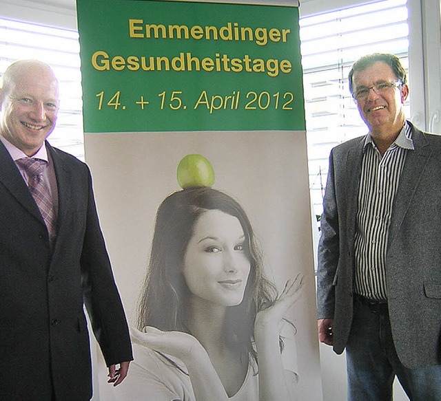 Sie organisieren die zweiten &#8222;Em...rgen Dreher (links) und Jrgen Kern.   | Foto: Gerhard Walser