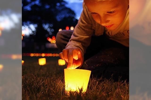 Lichtspiele in der Dunkelheit