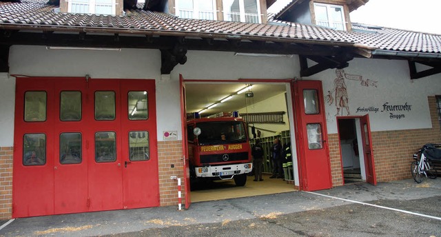 Das Feuerwehrgertehaus Auggen braucht eine Schlieanlage.   | Foto: Umi