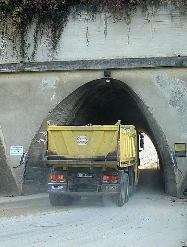 Die Ertchtigung des Tunnels  steht im Fokus.    | Foto: Langelott