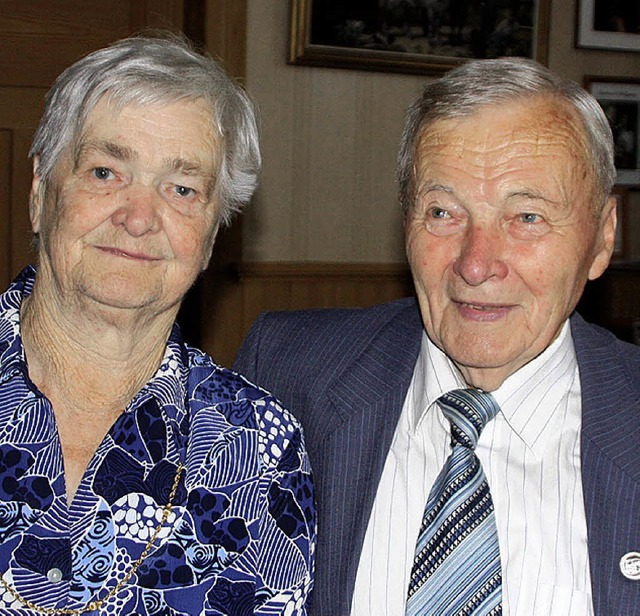 Anna und Otto Holler   | Foto: Ulrike Hiller