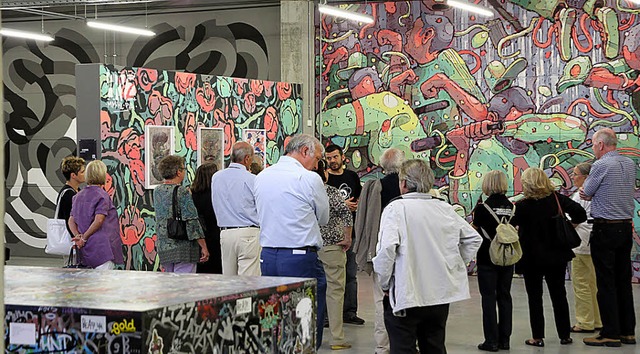 &#8222;Public provocations&#8220;: Der...er Carharrt-gallery in Weil am Rhein.   | Foto: Privat