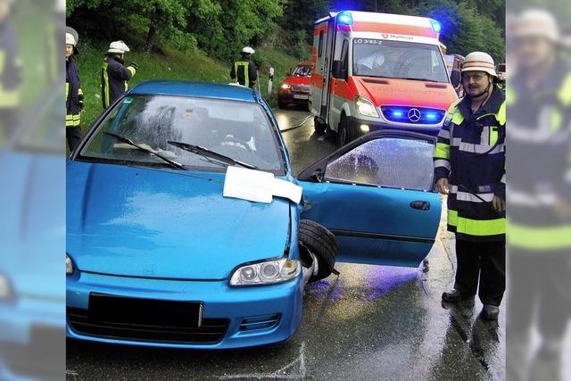 Auto bersehen – Unfall