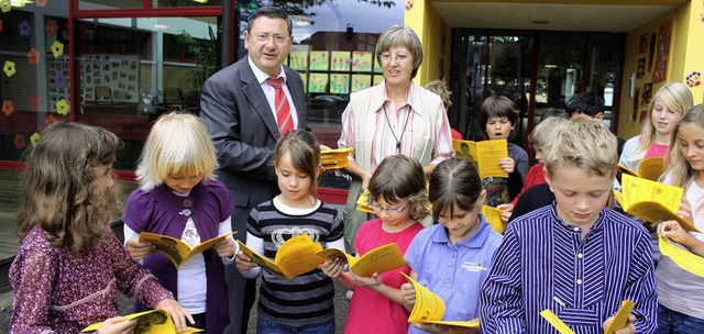 Darauf haben die Ringsheimer KInder sc...ischen Exemplare des Ferienprogramms.   | Foto: Adelbert Mutz