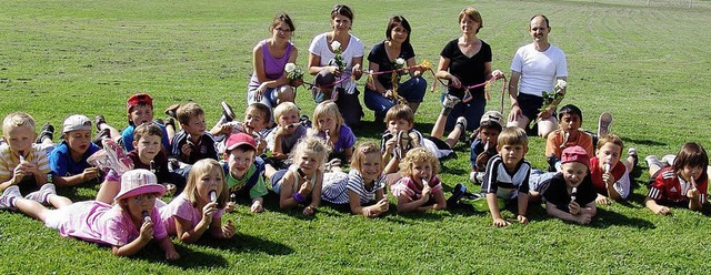 langhrige Leiterin des Kidnerturnen verabschiedet sich  | Foto: heinrich fehrenbach