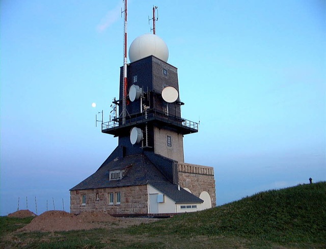 Neue Radaranlage fr Luisenturm auf dem Feldberg  | Foto: ralf morys