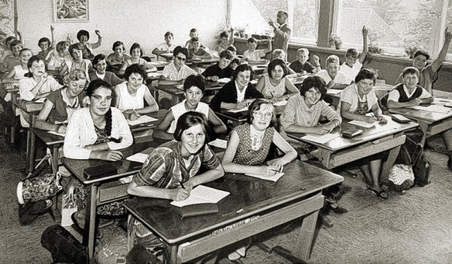 Lindenbergschule Munzingen 1961  | Foto: Privat