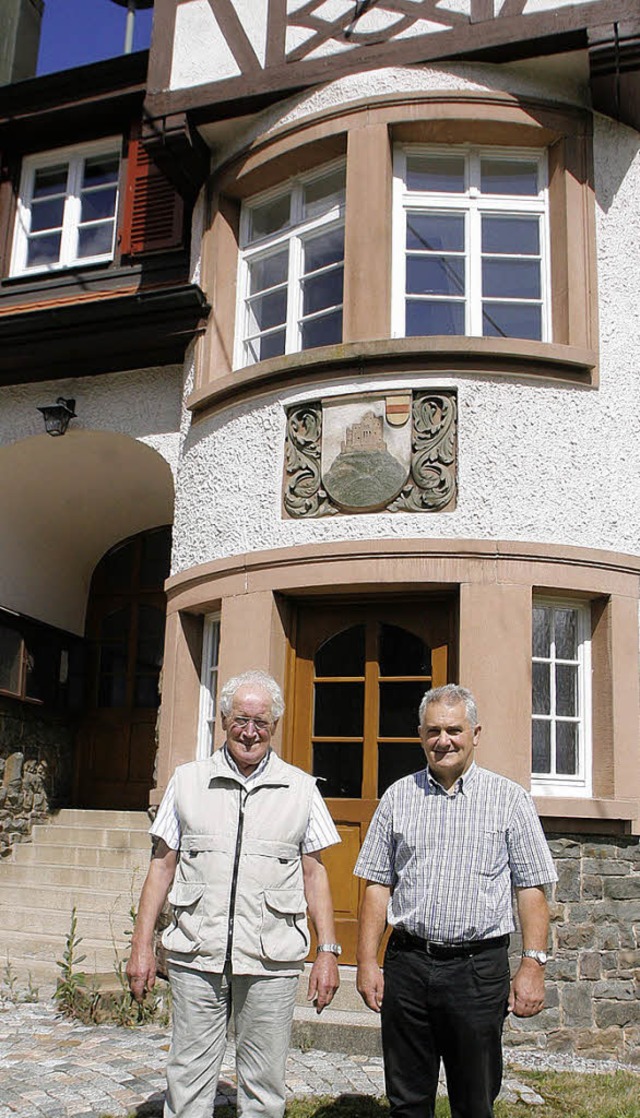 28 Jahre war  Josef Himmelsbach (links...wurde Wilhelm Christ sein Nachfolger.   | Foto: heidi fssel