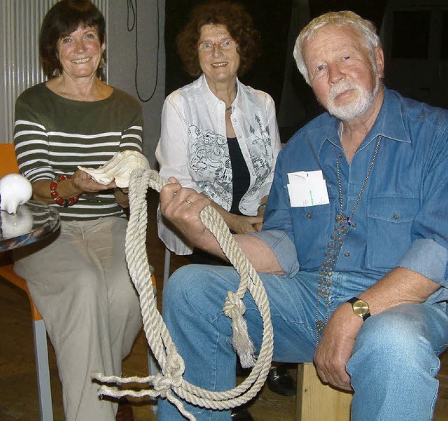 Von Meeresrauschen und Flgelschlagen ...m jngsten Erzhlforum im Kesselhaus.   | Foto: Frey