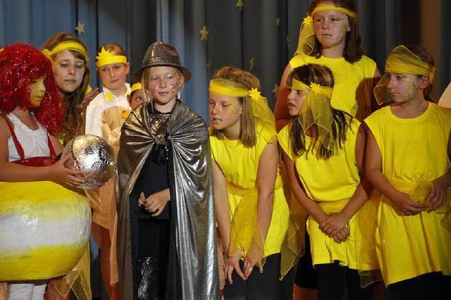 Galaktisches Musical an der Schule