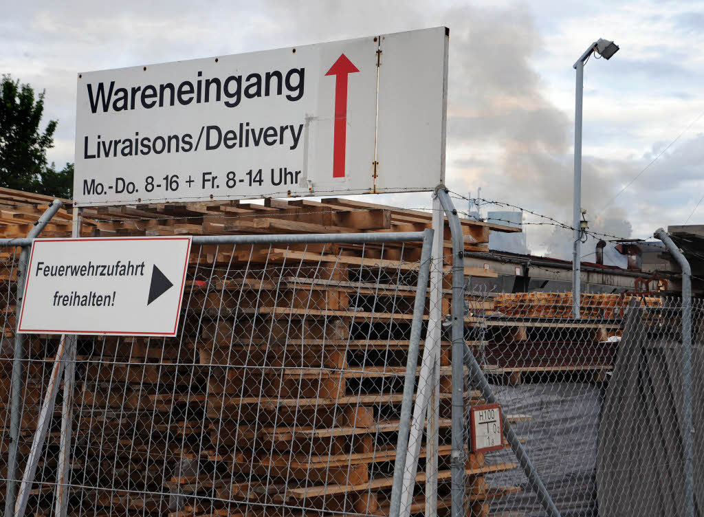In den Gutta-Werken in Schutterwald hat es einen Grobrand gegeben.