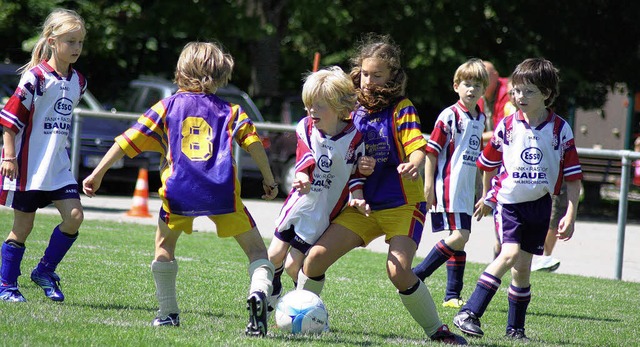 Kmpferisch zeigte sich der Nachwuchs beim Sportfest in Ettenheimweiler.   | Foto: verein